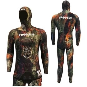 Resim Free-Sub 9Mm Aspendos Yamamoto Avcı Serbest Dalış Elbisesi (506018965) Çok Renkli 