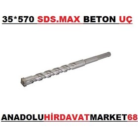 Resim Okr 35*570 Sds Max Kırıcı Delici Ucu Beton Delici Duvar Delici Uç 