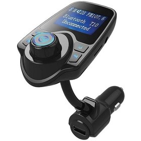 Resim Hello T10 Usb-sd-aux-bluetooth Destekli 2.1a Fm Transmitter 