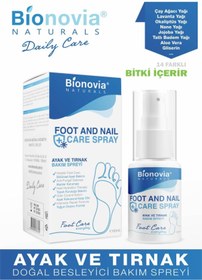 Resim Bionovia Ayak Kokusu Önleyici Sprey Ayakkabı Terleme Önleyici Ayakkabı Koku Spreyi 60ml 