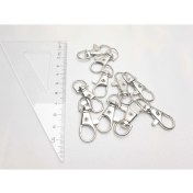 Resim Be Beauty Gümüş Renkte Paris Kancası, Anahtarlık 1 Poşette 10 Adet 