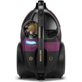Resim Philips Ultra Güçlü Emiş Gücü, Hepa Alerjik Filtreli Premium Toz Torbasız Süpürge, Powercyclone 10 Teknolojisi, Nanoclean Teknolojisi, Powermax Sensörü, Mor, Luciole Lambader Hediye 