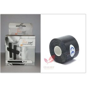 Resim Bia Tape Bandı Siyah Renk 5Cm X 5M Kinesio Biatape Bantı 