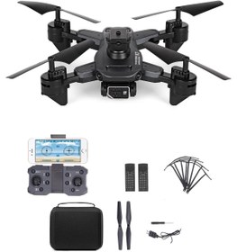 Resim oyuncakgidiyor Sky Dört Yönlü Engel Algılama 720p Hd Hareketli 2 Kameralı Otomatik Geri Dönüş 2 Batarya Drone 