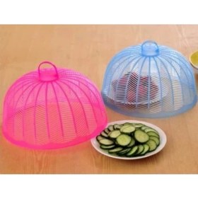 Resim Plastik Yemek Ekmek Koruyucu Cibinlik Sineklik 