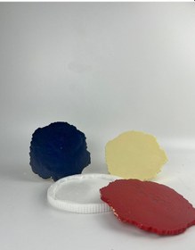 Resim Epoksi Yuvarlak Nişan Tepsisi Silikon Kalıp 