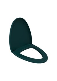 Resim Bocchi Etna Klozet Kapağı Mat Petrol Mavisi A0325-071 Beyaz 