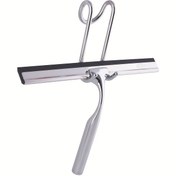 Resim 1 adet Paslanmaz Çelik Silikon Silecek Cam Kapılar için - Çok Amaçlı Su Sileceği Duş, Mutfak, Oturma Odası, Banyo, Tuvalet için 