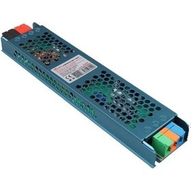 Resim Powermaster Pm-26831 12 Volt 12.5 Amper 150 Watt Slim Metal Kasa Adaptör 238x50x23mm 
