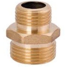 Resim 10'lu Paket Sarı Pirinç Orantılı Nipel 1/2''x 3/8'' 