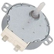 Resim 4W Mikrodalga Motor, 16T Mikrodalga Fırın Döner Tabla Motoru Orijinal Alüminyum Bakır Mikrodalga Fırın AC30V Için Senkron Motor Electronics 6549W1S017A Mikrodalga Fırın (Düz 