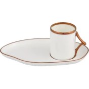 Resim Limoges Bronz 2 Kişilik Kahve Takımı 85CC 