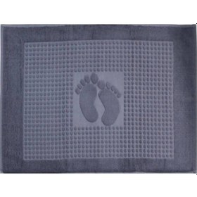 Resim Özdilek Winter Havlu Ayak Izli Paspas 50X70 -Koyu Gri 