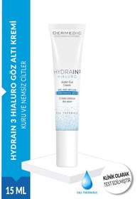Resim Dermedic Hydrain3 Hialuro Göz Altı Kremi 15 ML 
