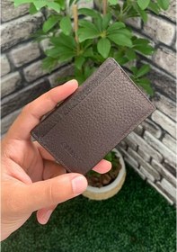 Resim Guard Kahverengi Hakiki Deri Kartlık Erkek / Kadın P1169 Kahverengi 