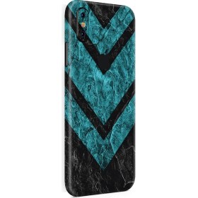 Resim Kaplama Shop Kaplamashop iPhone 6/6s Arka Kaplama Mavi Şeritli Sticker 