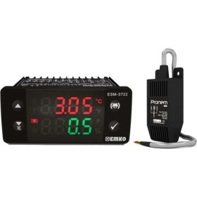 Resim Emko ESM-3722.5.6.6.0.1/01.01/1.6.6.0 Incubator&hatcher Contr Kuluçka Kontrol Cihazı Double Set 