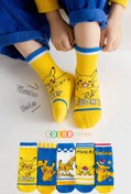 Resim Color Socks 5'li Pikachu Desenli Çocuk Çorap (comfort Kids) 