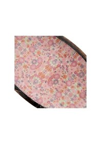 Resim Vitale AK.Fq0009-P Şiva Çiçek Desenli Oval Tabak Pembe 