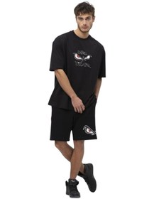 Resim United Colors of Benetton Erkek Penye T-shirt Nfr-m50045 SIYAH 