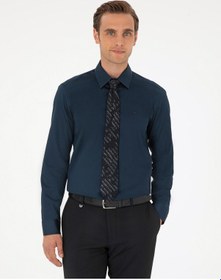 Resim Pierre Cardin Erkek Lacivert Gömlek Basic 50292520-vr033 Lacivert 