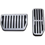 Resim Jaguar E-pace F-pace Rover Aksesuarları İçin Deliksiz Gaz Pedalı Kapağı 