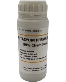 Resim Potasyum Permanganat Saf -100 Gr. 
