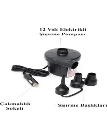 Resim Köy Tohumları Araba Içi Şişme Yatak Araç Çakmaklık Ile Çalışan Şişirme Pompası Hediyemizdir 