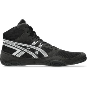 Resim Asics Snapdown 4 Erkek Siyah Güreş Ayakkabısı 1081A058-001 