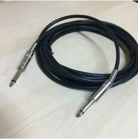 Resim KEEPRO Platoon 5 Metre Kaliteli Mono 6.3mm To 6.3mm Amfi Kablosu 6.3mm Çivi Jak 