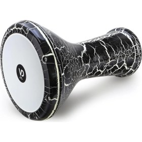 Resim TeknoKapsül Oryantal Profesyonel Solo Darbuka Çatlak Boya Effeckt 