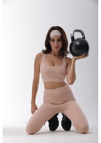 Resim Micro Polyester Pudra Toparlayıcı Sporcu Bra Pudra 