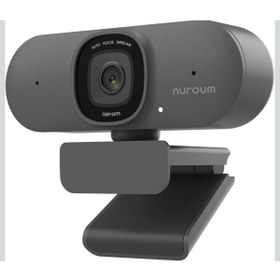 Resim Nuroum V15AF 2K mikrofonlu web kamerası, otomatik odaklama, 1080p 60 fps PC kamerası, mikrofonlu, 