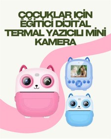 Resim Genel Markalar Anında Yazdıran Kamera – Çocuklara Uygun, Hafif ve Renkli 