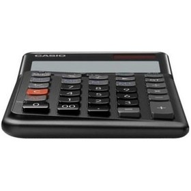 Resim Casio JE-12E-BK Siyah 12 Hane Masa Üstü Ergonomik Tuşlu Hesap Makinesi 