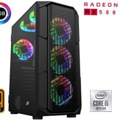 Resim Xaser XSR453 I5 10400F 16GB Ram 256GB M.2 Nvme SSD 8gb RX580 Ekran Kartı Oyun Bilgisayarı 