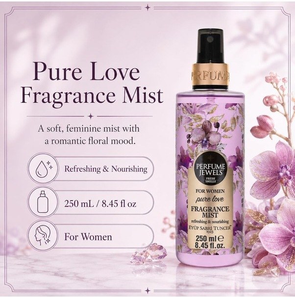 Eyüp Sabri Tuncer Pj Body Splash Pure Love 250 ml Fiyatı ve Özelliklerı - Badem