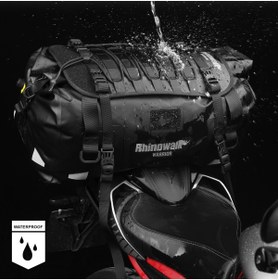 Resim Rhinowalk Su Geçirmez Motosiklet Duffel Çanta 40Lt – Kuyruk Çantası 