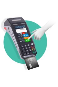 Resim ingenico Move 5000f Seyyar Yeni Nesil Yazar Kasa Pos 4g Bağlantı Özellikli 