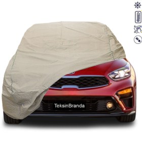 Resim ULTRASHOP Kia Forte 3 Sedan Araba Brandası Su Geçirmez Branda Miflonlu PREMIUM Oto Branda 