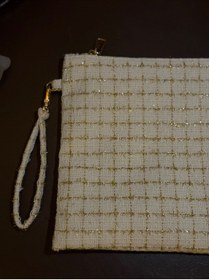Resim Noa Collection Beyaz Clutch Çanta 