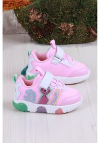 Resim Vicco 346.p25y.160 Pembe Number Işıklı Kız Çocuk Ayakkabı Pembe 