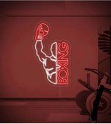 Resim Twins Led Bo x ing Yazılı Ve Şekilli Neon Tabela Kırmızı Model:model:30673366 Kırmızı 