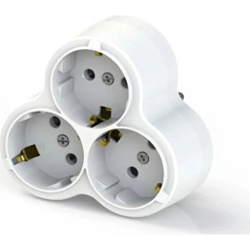 Resim ŞANLED 3'lü Topraklı Papatya Golyat, Üçlü Priz Çoğaltıcı 2 Adet 