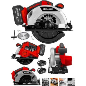 Resim K 21 V Platinum Akülü Çelik Şanzuman Şarjlı Ahşap Sunta Ağaç Kesme Makinası Daire Testere 