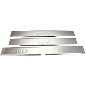 Resim Volkswagen Golf 6 Krom Kapı Eşiği 4 Prç. 2010-2013 Arası 