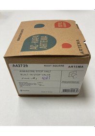 Resim VitrA Loop R 7400680 Gri Kumanda Paneli Artema Ankastre Stop Valf Gri 