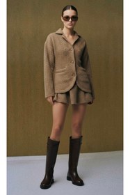 Resim SEEM Isabella Kahverengi Fermuarsız Binici Çizme 