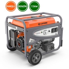 Resim Lutian Eco LT9000-EN4 Marşlı Euro5 Benzinli Jeneratör 220V 7.5kW 