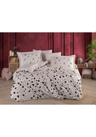 Resim Hobby Çift Kişilik Poplin Nevresim Venüs Siyah Görsel 